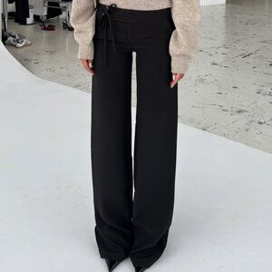 Venderby's Tall Buckle Low Waist Pants